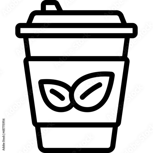 Vegetarian Hot Drink Icon