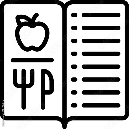 Vegetarian Menu Icon