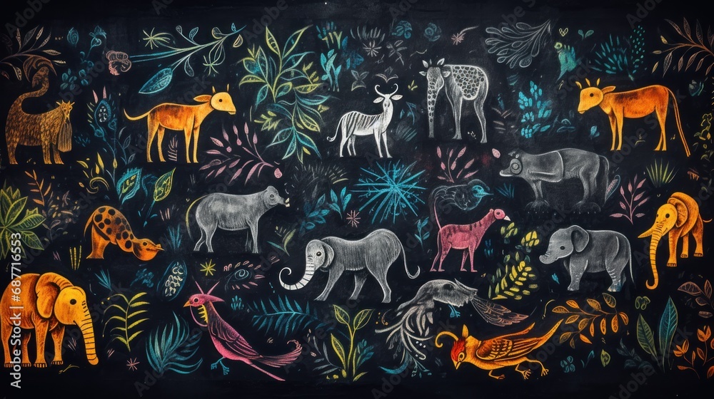 Obraz premium a black and white photo of a black and white photo of a black and white photo of a black and white photo of a black and white photo of a black and white photo.