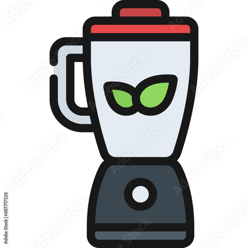 Vegetarian Blender Icon