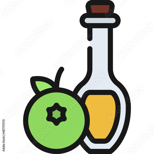 Olive Oil Bottle Icon