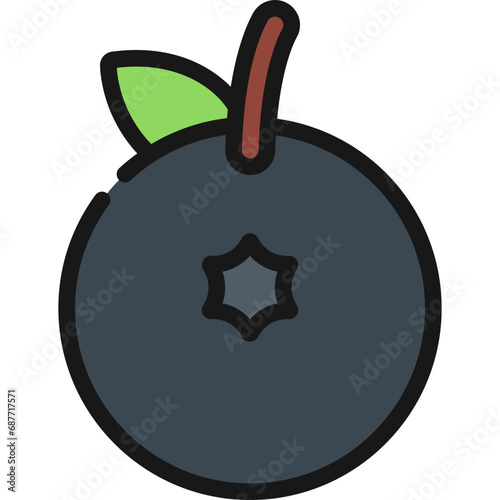 Olive Fruit Icon