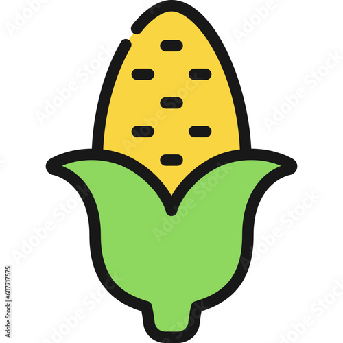 Corn Plant Icon