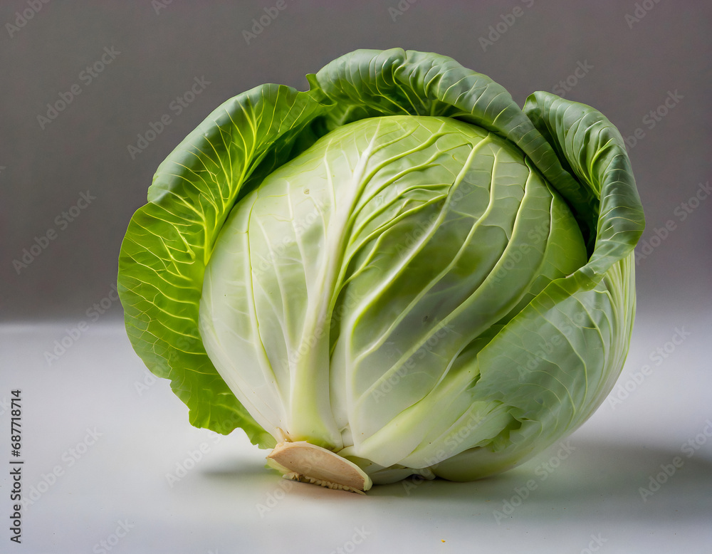Obraz premium Cabbage studio shot