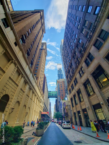 Urban Landscape of Manhattan: A view from 33rd Street photo