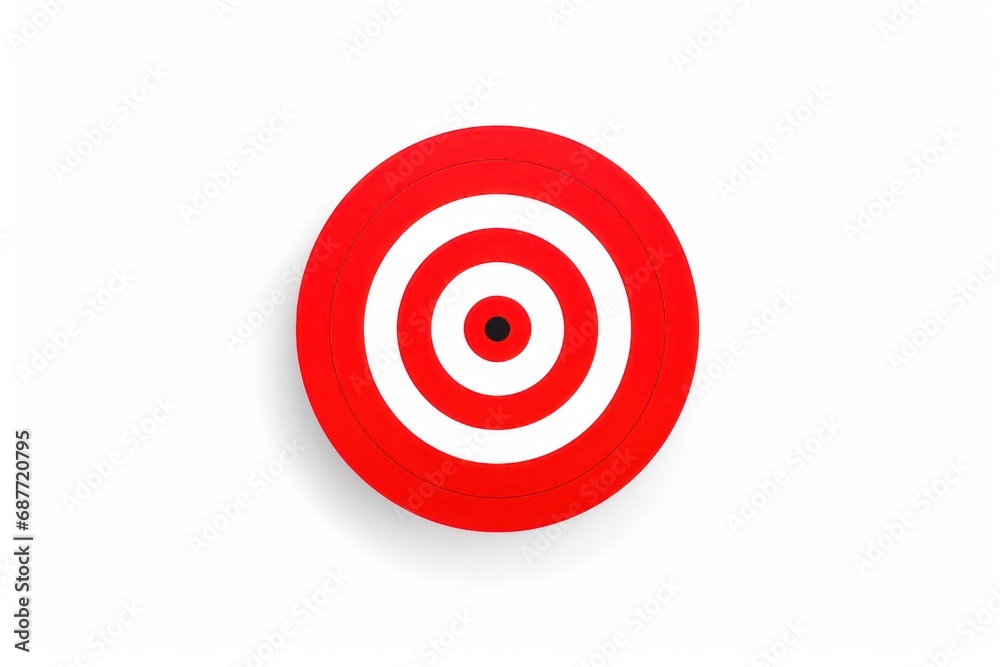 Target Shooting icon on white background 