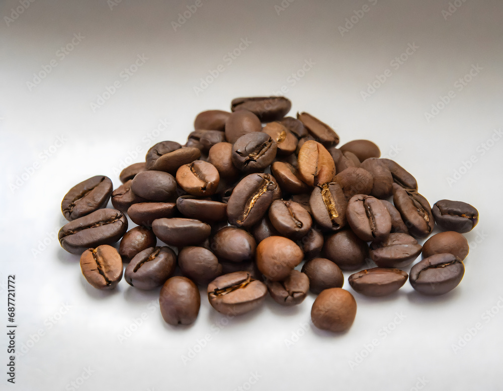 Coffee beans studio shot Coffee beans studio shot