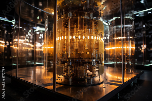 Quantum computing machines displaying advanced algorithms  leaving room for messages on computational power