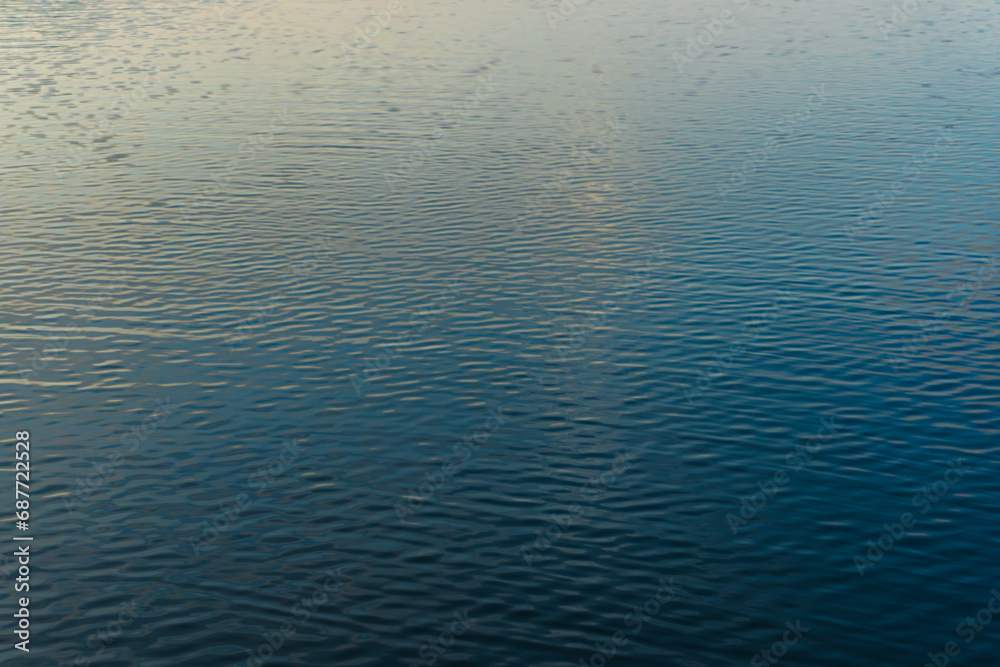 close up lake water background reflect the sunset sky, Golden and blue water ripples texture close up lake water background reflect the sunset sky, Golden and blue water ripples texture