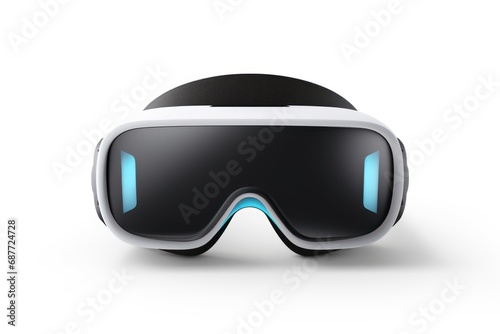 VR Headset icon on white background 