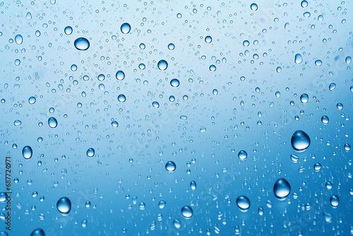 Captivating Water Drops Background Created with Generative AI Tools