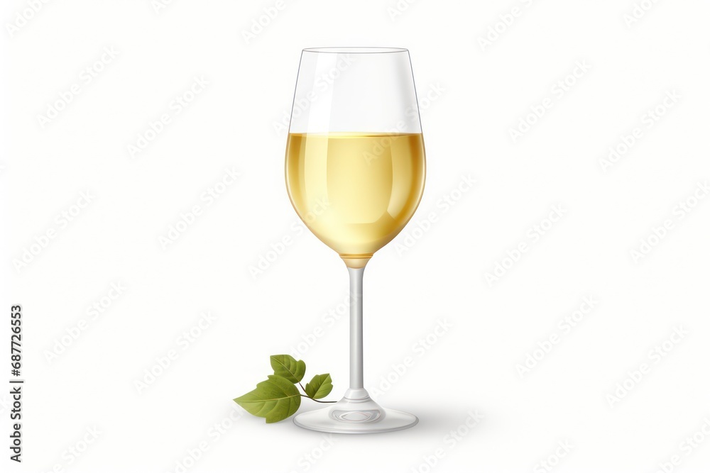 White Wine icon on white background