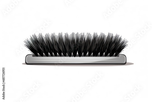 Wire brush icon on white background