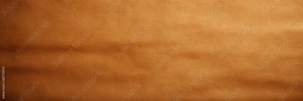 Obraz premium Vintage paper texture background, old brown kraft wrapping sheet. Craft cardboard for packaging or painting. Theme of parchment, wide banner, recycle, nature, antique
