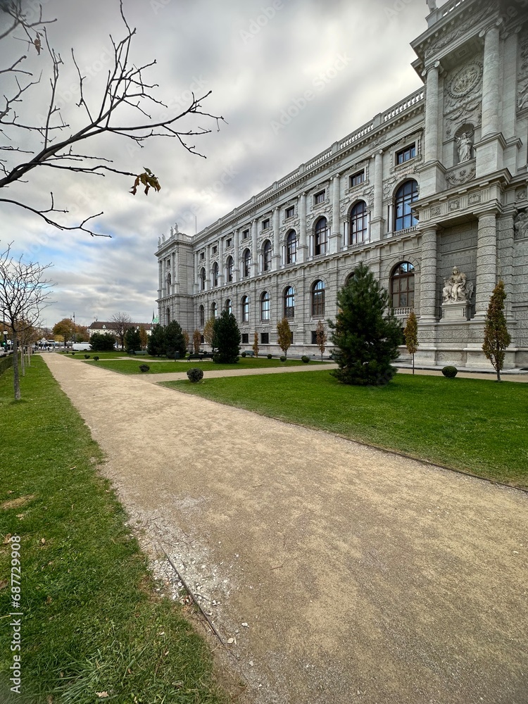 Obraz premium Vienna museums and palaces