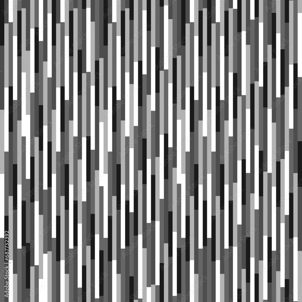 Full seamless geometric pattern vector for decoration. Stripe texture design for textile fabric print and wallpaper. Vertical lines. Black white grey. Full seamless geometric pattern vector for decoration. Stripe texture design for textile fabric print and wallpaper. Vertical lines. Black white grey.