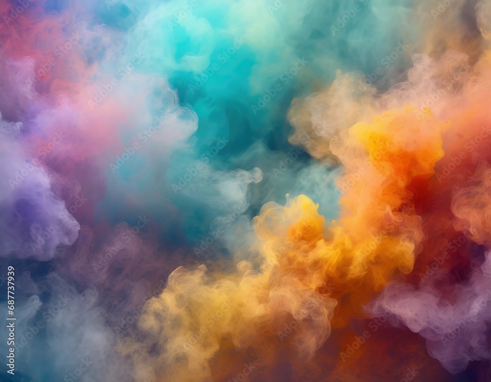 Naklejka premium smoke