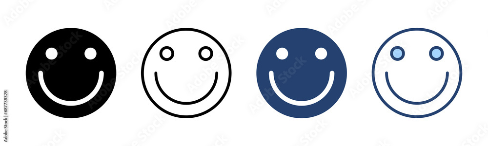 Smile icon vector. smile emoticon icon. feedback sign and symbol Smile icon vector. smile emoticon icon. feedback sign and symbol