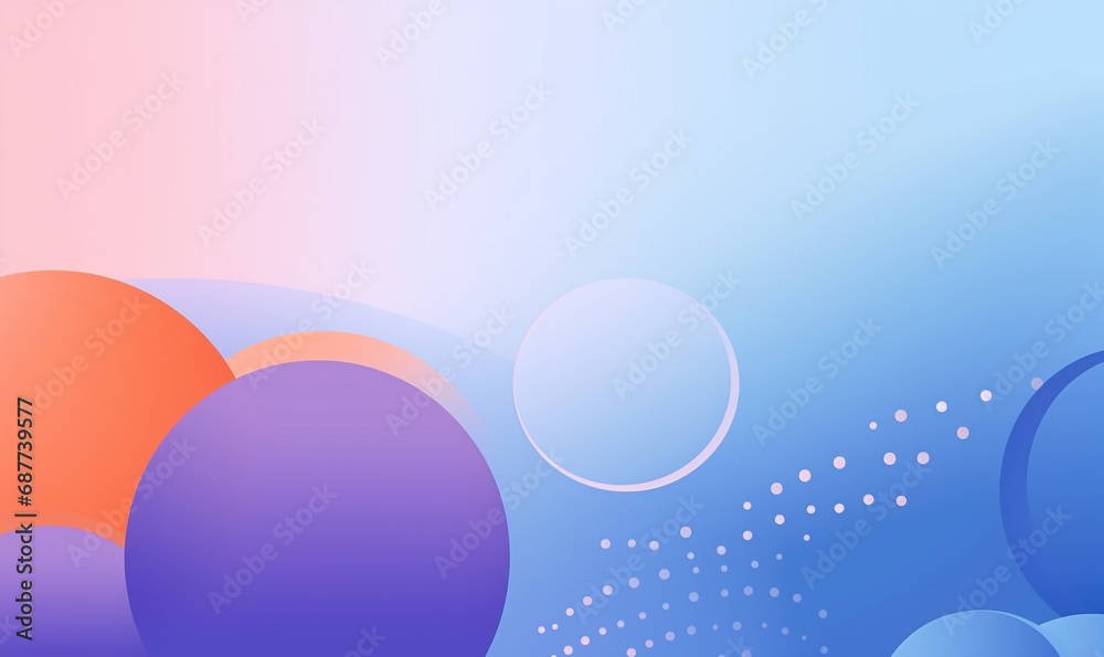 presentation background template with halftone