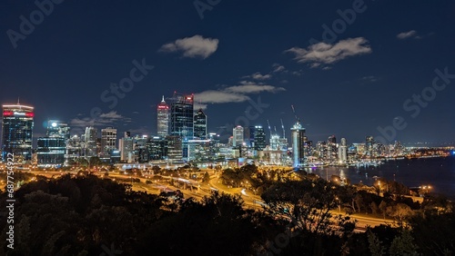 Perth at night