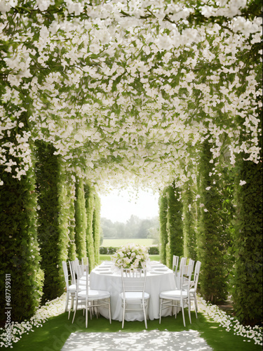 Chanted Wedding Table