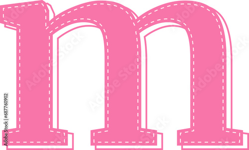 Sewing Font Element