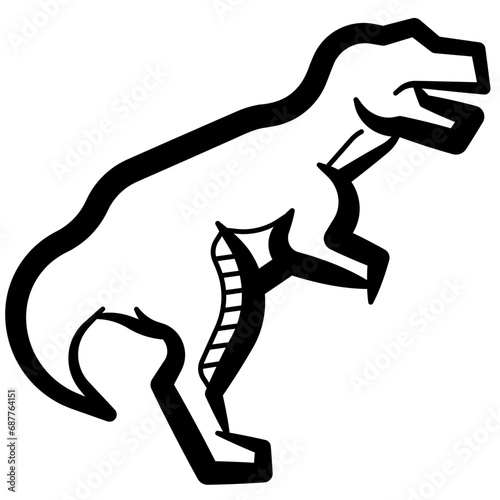 Tyrannosaurus Icon