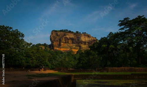 Sigiriya the ancient rock fortress