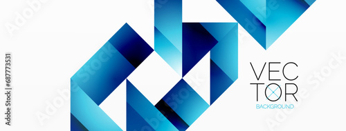 Minimalist elegance - lines, squares, triangles converge on white. Geometry essence showcased in serene harmony. Harmonizing essential shapes on a pristine backdrop