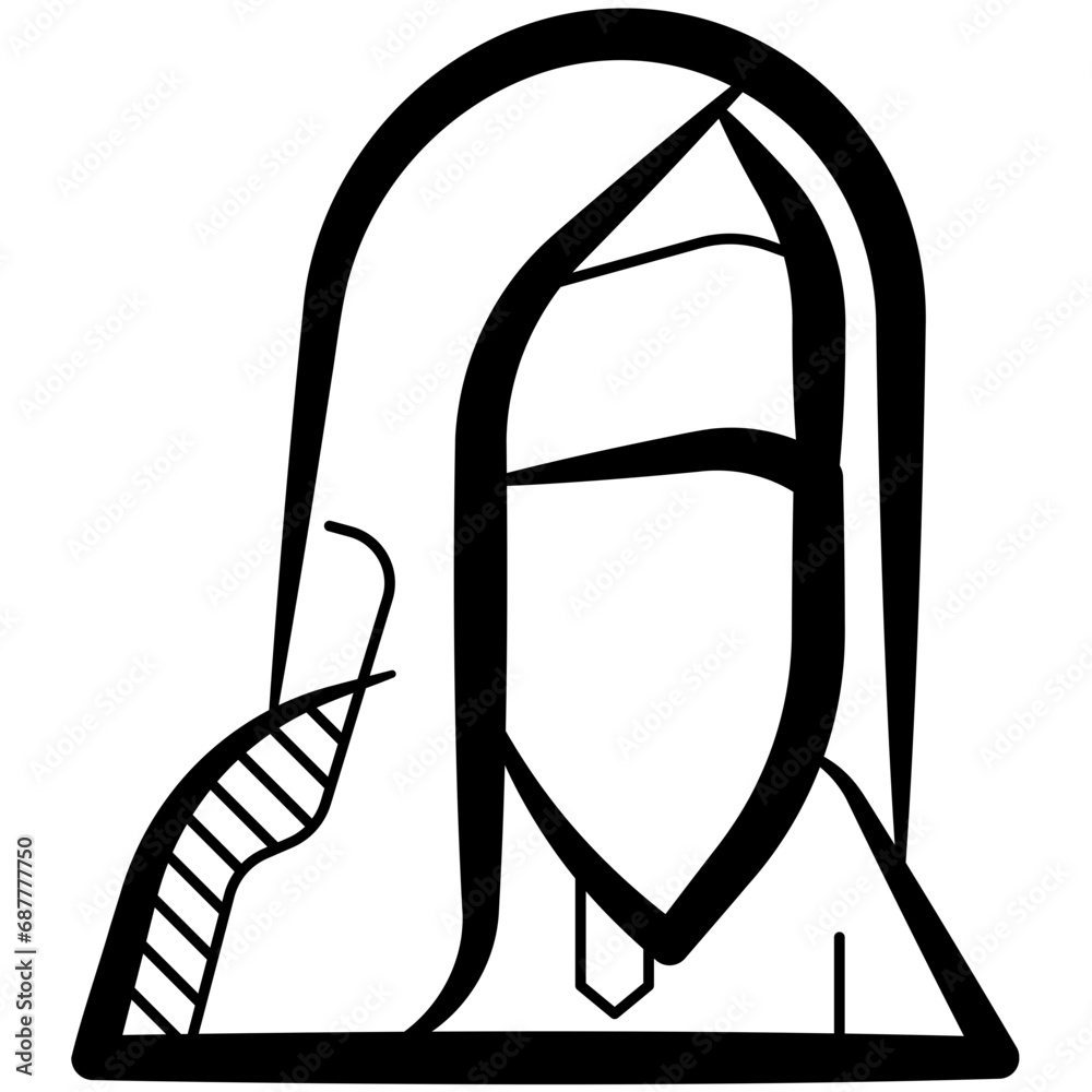 Muslim Woman Avatar Icon Muslim Woman Avatar Icon
