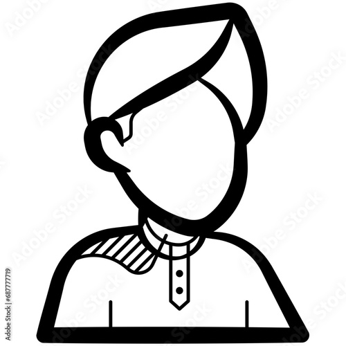 Muslim Men Avatar Icon
