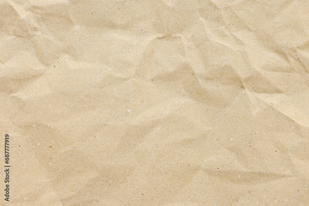 Fototapeta premium blank brown paper texture background, old page for craft design