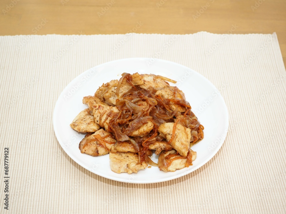鶏むね肉のソテー 鶏むね肉のソテー
