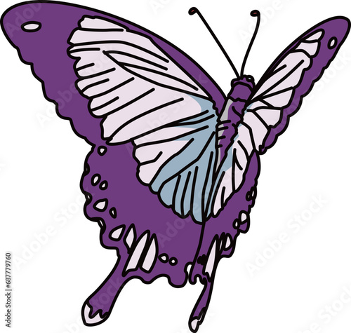蝶々（butterfly）(eps)
