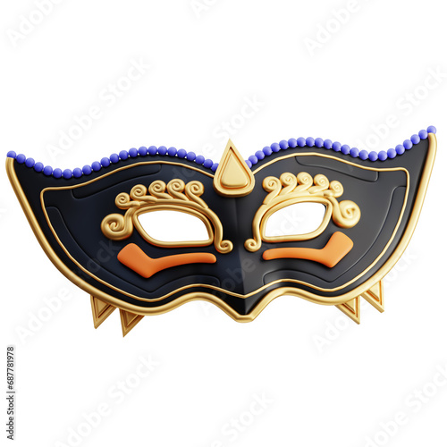 mask carnival carnival 3D Illustration