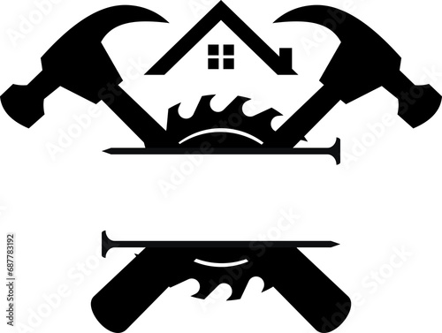 Carpenter Logo template illustration