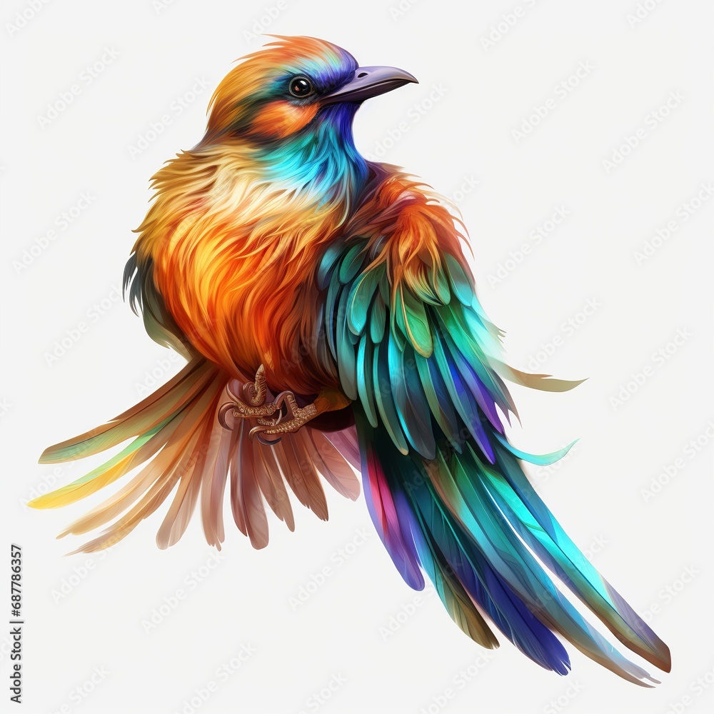 Obraz premium blue and yellow macaw ara ararauna