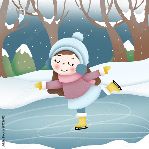 winter in the last month of the year