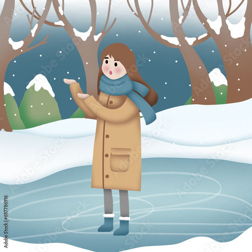 winter in the last month of the year
