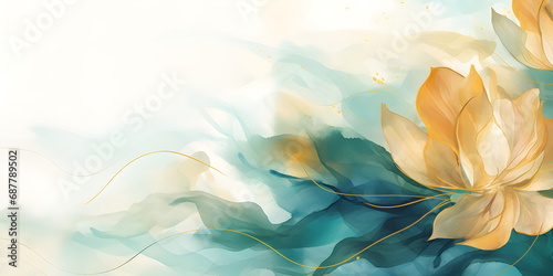 Abstract Turquoise background. VIP Invitation, wedding and celebration card.