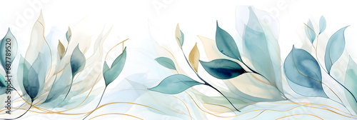 Abstract Turquoise background. VIP Invitation, wedding and celebration card.