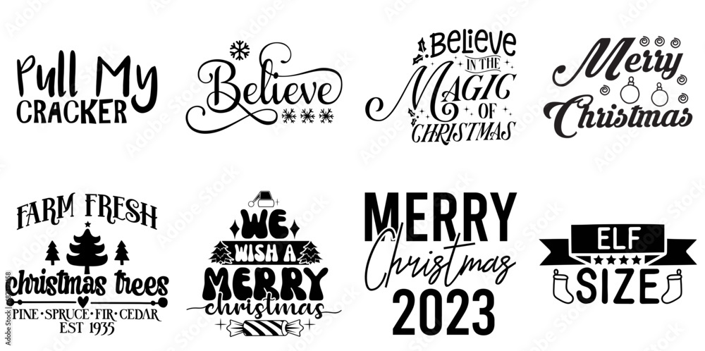Holiday Celebration and Winter Trendy Retro Style Illustration Collection Christmas Black Vector Illustration for Greeting Card, Printing Press, Social Media Post Holiday Celebration and Winter Trendy Retro Style Illustration Collection Christmas Black Vector Illustration for Greeting Card, Printing Press, Social Media Post