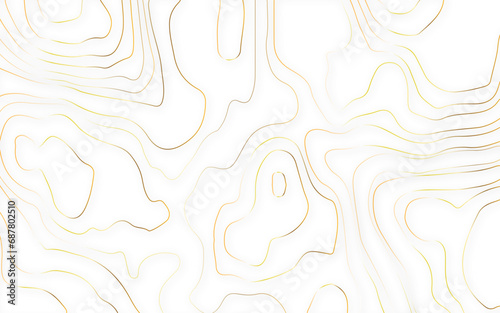 Topographic contour map. Vector cartography illustration. Topography and geography map grid abstract backdrop. Business concept.