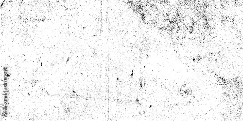 Abstract vector noise. Small particles of debris and dust. Distressed uneven background. Grunge texture overlay with rough and fine grains isolated on white background. Vector illustration.
