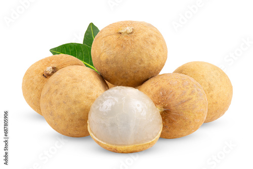 longan isolated on transparent png