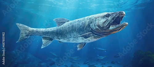 Jurassic fish fossils are extinct marine reptiles.