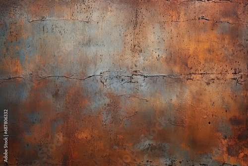 Old rusty metal wall texture background. Abstract grunge background for design