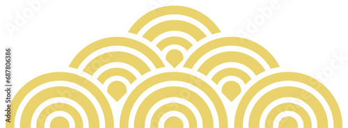 Autumn mid gold decoration chinese lunar new year