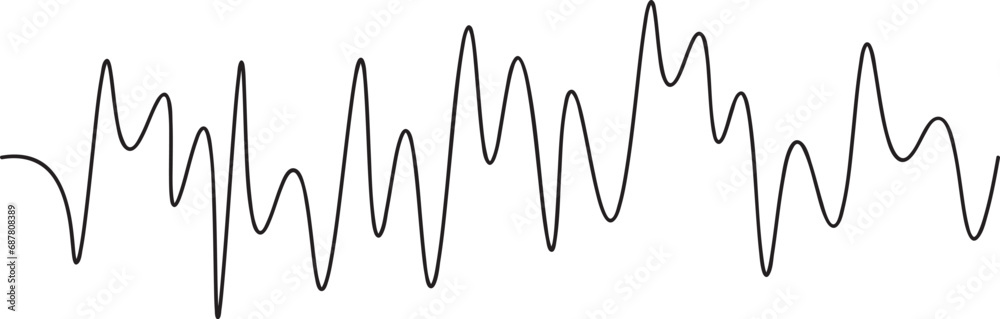 Sound wave design. Wave line design. Sound wave design. Wave line design.