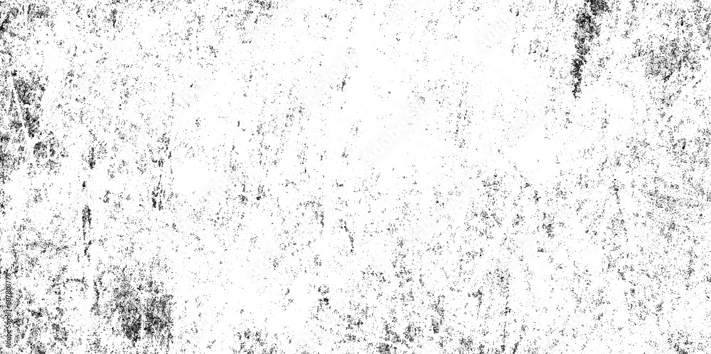 Grunge black and white crack paper texture design and texture of a concrete wall with cracks and scratches background .. Vintage abstract texture of old surface.. Grunge texture for make poster .	 - obrazy, fototapety, plakaty 